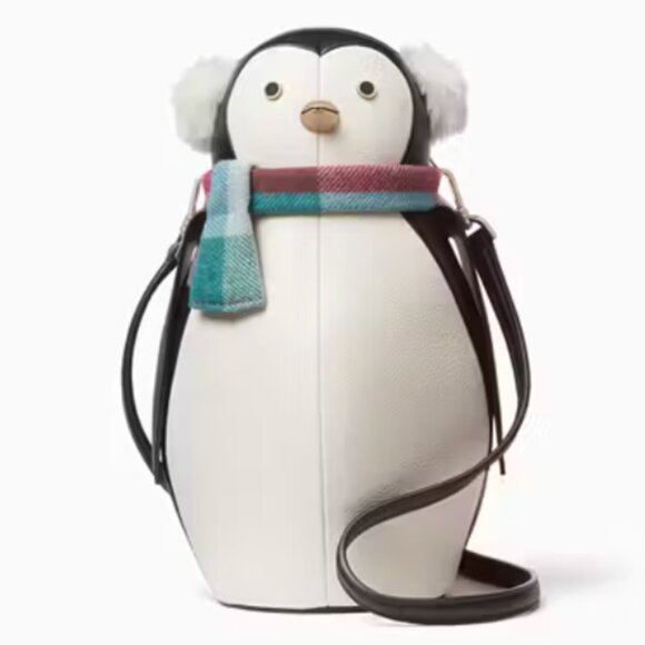 kate spade Morty Penguin Crossbody bag purse nwot - Picture 1 of 6